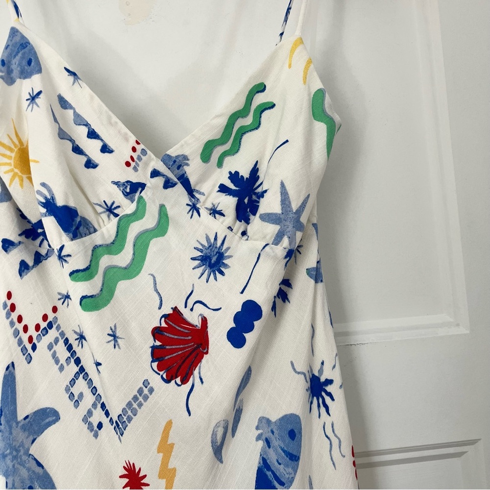 Ocean Patterned Sun Dress - Picture 5 of 7